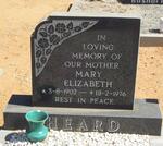 HEARD Mary Elizabeth 1902-1976