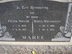 MAREE Pieter Willem 1878-1957 & Maria Magdalena 1888-1973