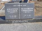 JOHNSON Johannes Hendrik 1908-1997 & Elizabeth Christina 1931-