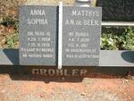 GROBLER Matthys A.N. de Beer 1889-1961 & Anna Sophia 1894-1976