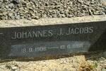 JACOBS Johannes J. 1906-1966