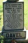 DAVEL Hendrik A.I. 1855-1941