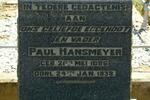 HANSMEYER Paul 1886-1938