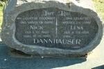 DANNHAUSER Nick 1930-1990 & Lena 1934-