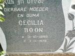 BOON Cecilia 1899-1978