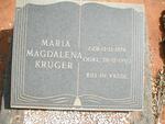 KRUGER Maria Magdalena 1878-1950