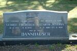 DANNHAUSER George Frederick 1906-1974 & Elizabeth Susanna 1906-1992