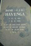 HAVENGA J.J.D. 1953-2005