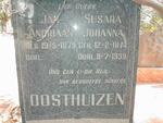 OOSTHUIZEN Jan Andriaan 1879- & Susara Johanna 1874-1939