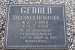 GERBER Stefanes Henderik 1899-1993