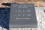 PLESSIS Lily, du nee GORDON 1891-1979