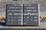 AMDUR Joe 1910-1980 & Marie 1919-1988