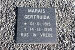 MARAIS Gertruida 1915-1995