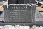 VERMAAK Johan A.S. 1913-1975