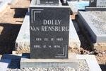 RENSBURG Dolly, van 1903-1970