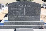 CALITZ David Wilcocks 1909-1978
