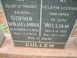 CULLEN William 1882-1957 & Sophia Wilhelmina KRIEK 1889-1973