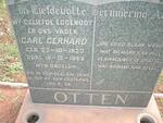 OTTEN Carl Gerhard 1923-1958