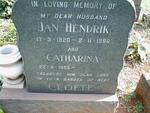 CLOETE Jan Hendrik 1920-1966 & Catharina 1925-