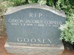 GOOSEN Gideon Jacobus Cornelis 1899-1964