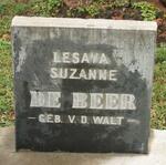 BEER Lesaya Suzanne, de nee V.D.WALT