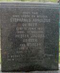 BEER Stephanus Arnoldus, de 1837-1916 &  Hester Jacoba BURGER 1841-1917