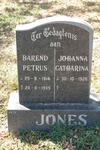 JONES Barend Petrus 1914-1989 & Johanna Catharina 1920-