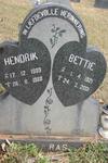 RAS Hendrik 1909-1988 & Bettie 1921-2001