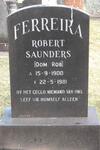 FERREIRA Robert Saunders 1900-1981