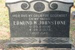 JOHNSTONE Edmund W. 1906-1972