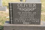 OLIVIER Johannes Jacobus Lourens 1896-1973