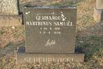 SCHEURKOGEL Gerhardus Marthinus Samuel 1912-1979
