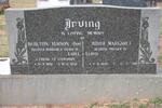 IRVING Burlton Vernon 1899-1972 & Judith Margaret 1896-1981