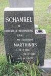 SCHAMREL Marthinus 1916-1983