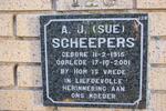 SCHEEPERS A.J. 1915-2001
