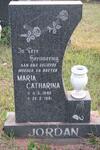 JORDAN Maria Catharina 1940-1981