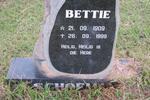 SCHOEMAN Bettie 1909-1999