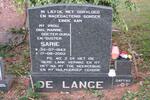 LANGE Sarie, de 1943-2002