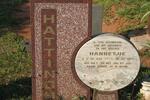HATTINGH Hannetjie 1938-1997
