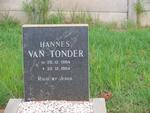 TONDER Hannes, van 1984-1984