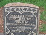 KLERK Willem Abraham, de 1937-1942