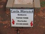 WARWICK Carla 1998-2000