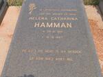 HAMMAN Helena Catharina 1915-1987