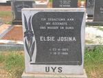 UYS Elsie Josina 1925-1984