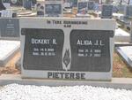 PIETERSE Ockert R. 1898-1975 & Alida J.L. 1905-1985
