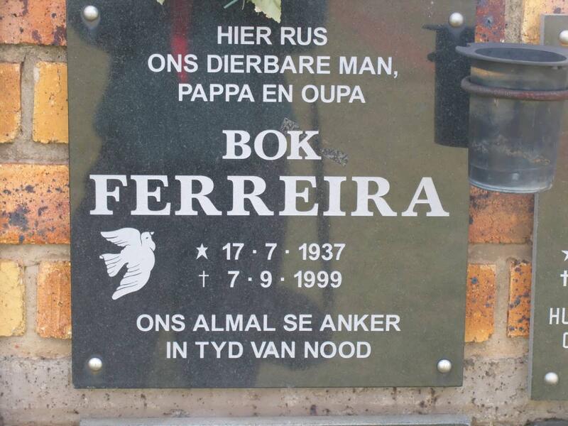 FERREIRA Bok 1937-1999
