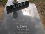 DELPORT Hannes 1922-2001 & Lena 1926-1995