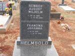 HELMBOLD Heinrich August Wilhelm 1929-1998 & Francina Johanna 1928-2001