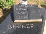 BECKER Koos 1948-2000
