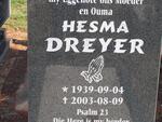 DREYER Hesma 1939-2003